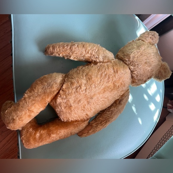 Antique Steiff Teddy Bear Blonde Mohair - Rare Excellent Condition - Picture 7 of 15